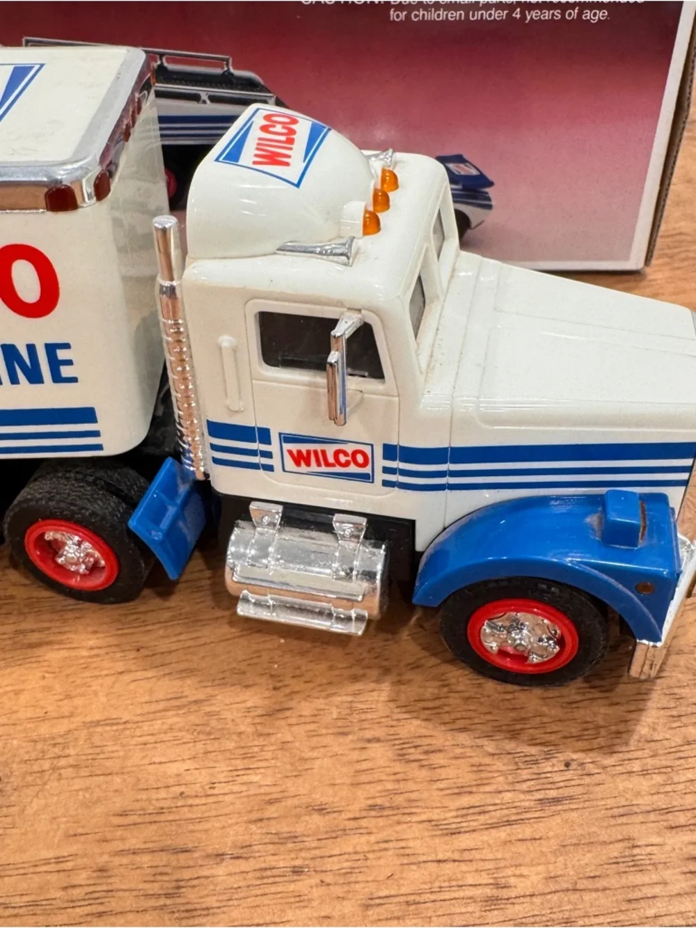 RARE VTG Wilco Gasoline Toy Truck + Friction Racer 1992